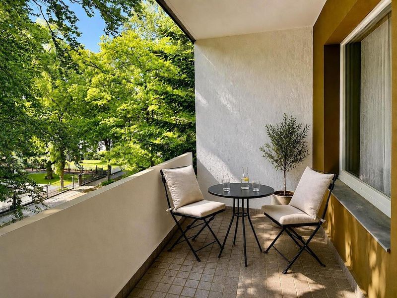 Wannsee · Erstbezug nach Kernsanierung · 3-Zi-Wohnung mit Süd-West-Balkon im Grünen · provisionsfrei